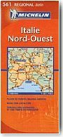 Carte Michelin Italie Nord-Ouest. 1/400 000