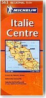 Carte Michelin Italie Centre. 1/400 000