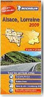 Carte Michelin Alsace, Lorraine