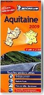 Carte Michelin Aquitaine