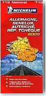 Carte Michelin Allemagne - Benelux - Autriche - R�publique Tch�que. 1/700 000
