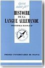 Histoire de la langue allemande