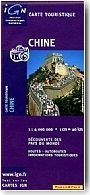 Carte IGN Chine. 1/4 000 000